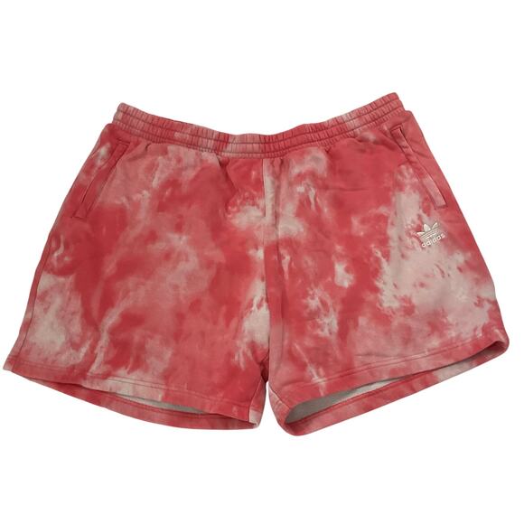 Adidas Adicolor Essentials Tie Dye Fleece Men’s Shorts - Size 2X - Picture 1 of 9